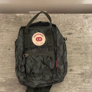 UNIONBAY Olive Green Camo Mini Backpack
